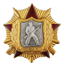 Order of Soldiers Honor, 1st Class